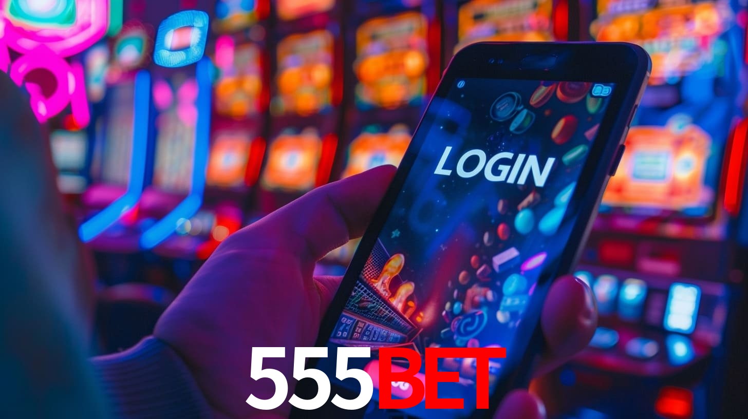 Interface do App 555bet